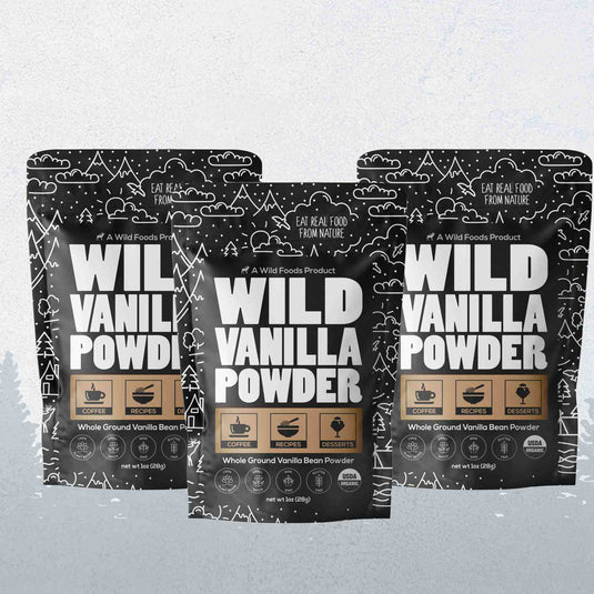 Wild Foods - Organic Vanilla Powder - 3x - 1oz