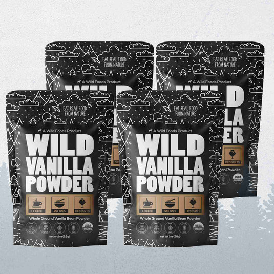 Wild Foods - Organic Vanilla Powder - 4x - 1oz