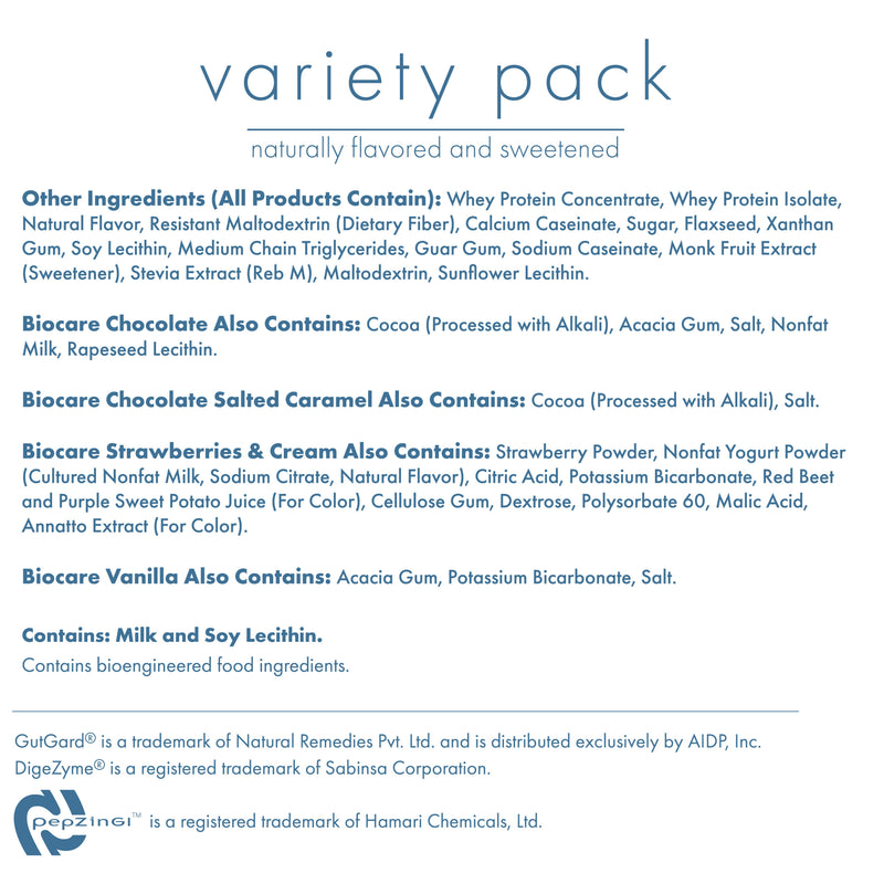 Load image into Gallery viewer, Biocare - 30G Protein Beverage Variety Pack (7-Servings)
