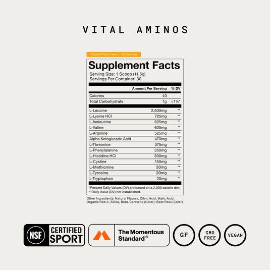 Momentous - Vital Aminos
