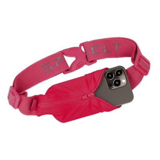 SPIbelt - The Monochromatic PRO Wide-Band Running Belt - Viva Magenta