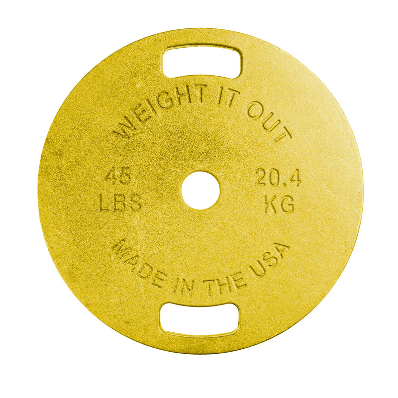 Load image into Gallery viewer, Weight It Out - Cast Iron Machined Weight Plate Pairs

