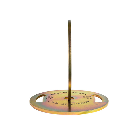 Weight It Out - Pre-Order Only: Custom Engraved Solid Steel Calibrated Weight Plate Pairs American Made