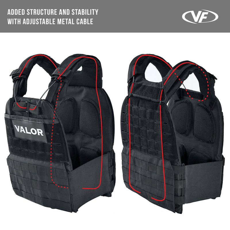 Load image into Gallery viewer, Valor Fitness - Adjustable Weight Vest
