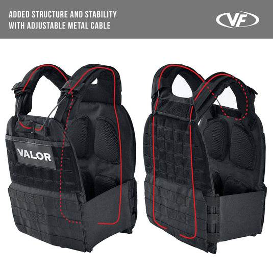 Valor Fitness - Adjustable Weight Vest
