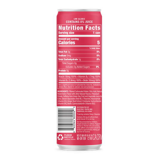 GORGIE - Energy Drink - Sparkling Watermelon Splash