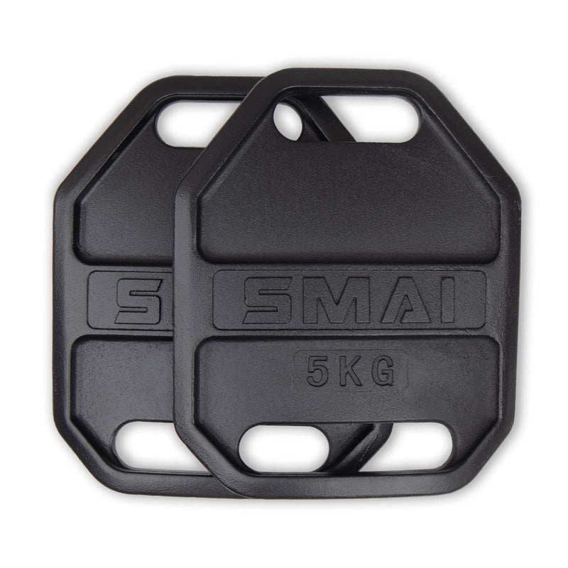 Load image into Gallery viewer, SMAI - Weight Vest Plate Pair - 11lb/5kg For Vest Black
