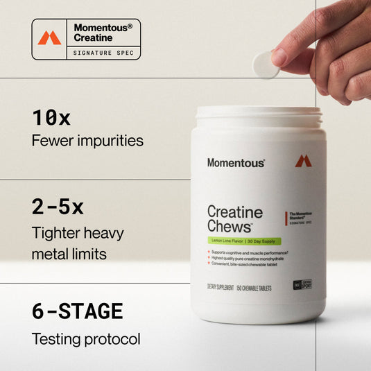 Momentous - Creatine Chews 150-Count - Vitamins & Supplements
