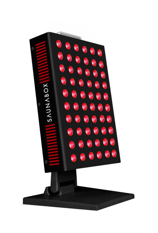 Saunabox - The Nova: Desktop Red Light Panel with Near Infrared
