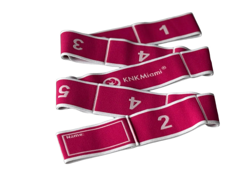 Load image into Gallery viewer, KNKMiami - Circular Yoga Block + Premium Pro Bundle (24-Loop + 11-Loop Light Bands)
