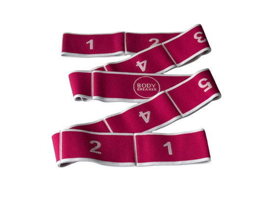 KNKMiami x Bodybreaker - Stretch Band Pro 11 Loops Pink - Light Resistance