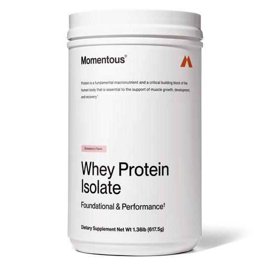 Momentous - Grass-Fed Whey Protein Isolate Powder