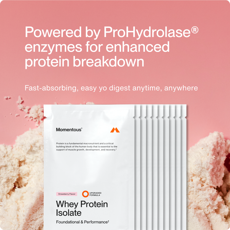 Load image into Gallery viewer, Momentous - Whey Protein Isolate 10-Travel Packs - Protein Supplements
