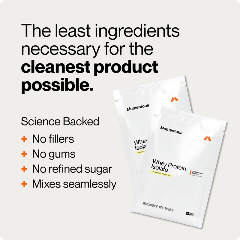 Load image into Gallery viewer, Momentous - Whey Protein Isolate 10-Travel Packs - Protein Supplements
