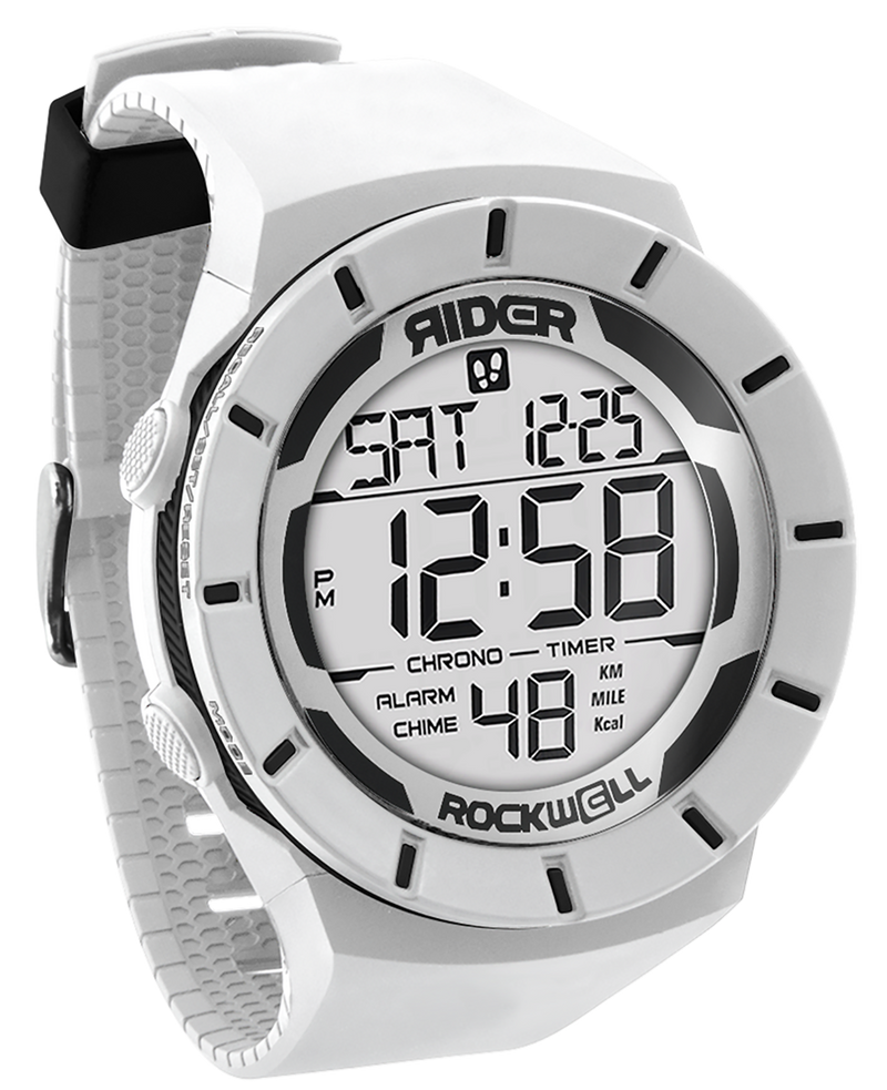 Load image into Gallery viewer, Rockwell Time - Coliseum Fit™ (White/Black) Watch
