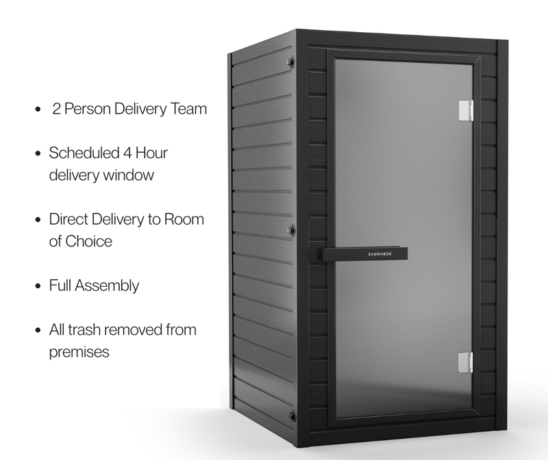 Load image into Gallery viewer, Saunabox - White Glove Delivery Upgrade - Delivery Services
