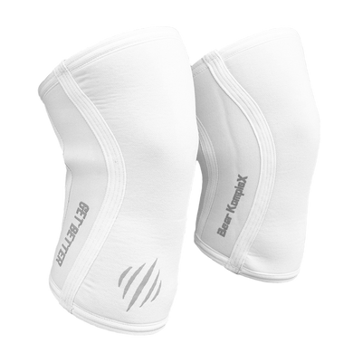 Bear KompleX - Bear KompleX Knee Sleeves- White