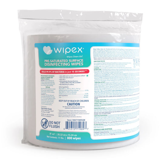 Wipex Co. - EPA-Registered Disinfecting Wipes Roll 800ct.