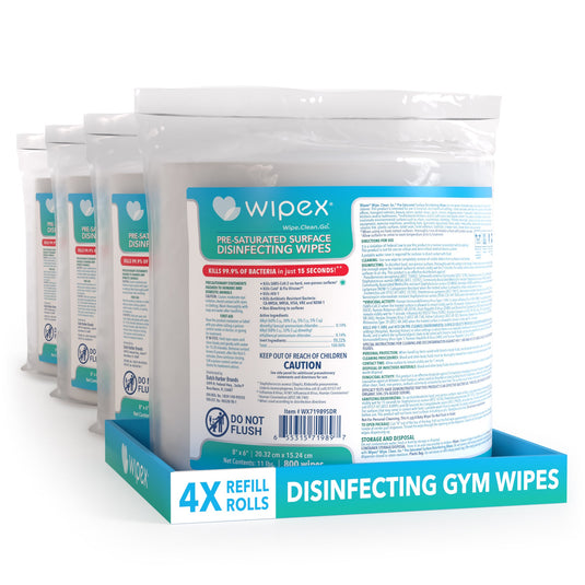 Wipex Co. - Wipex® EPA-Registered Disinfecting Wipes Roll 800-count