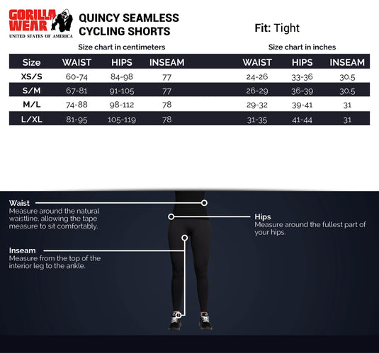 Quincy Seamless Cycling Shorts - Gray Melange