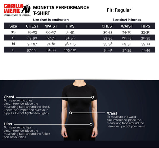 Monetta Performance T-Shirt - Salmon Pink