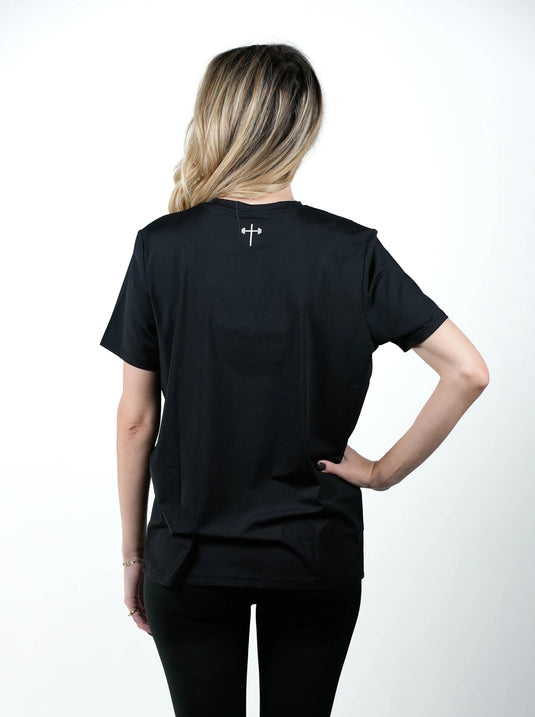 HolStrength - Women's Jesus Is King Performance Tee