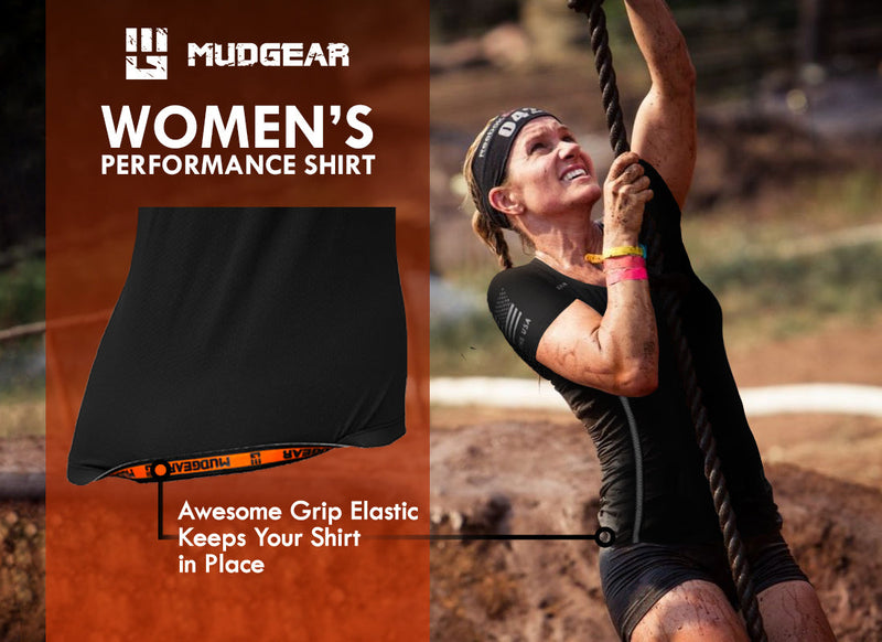 Load image into Gallery viewer, Women&#39;s Fitted Performance Shirt - Short Sleeve (Navy)
