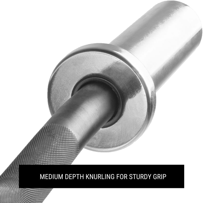 Load image into Gallery viewer, XMARK - Black EZ Curl Bar, Fits Olympic Plates

