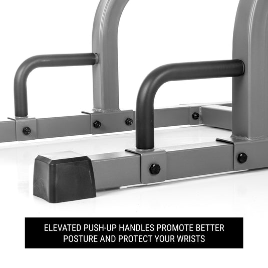 XMARK - Captain’s Chair Leg Raise w/ Dip Stand & Push Up Station