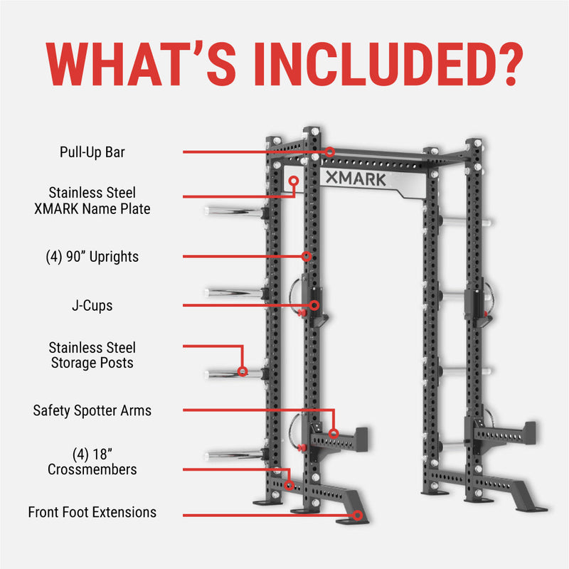 Load image into Gallery viewer, XMARK - Viper Half Power Rack
