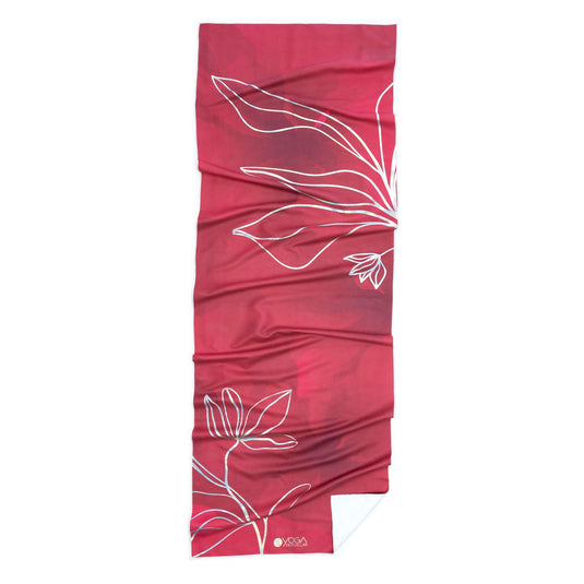 Yoga Design Lab - Yoga Mat Towel - Ultra-Grippy, Moisture Absorbing & Quick-Dry