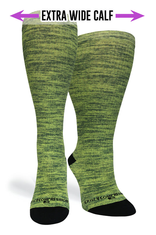 Crazy Compression - Yellow Heather - (Standard & Extra Wide)