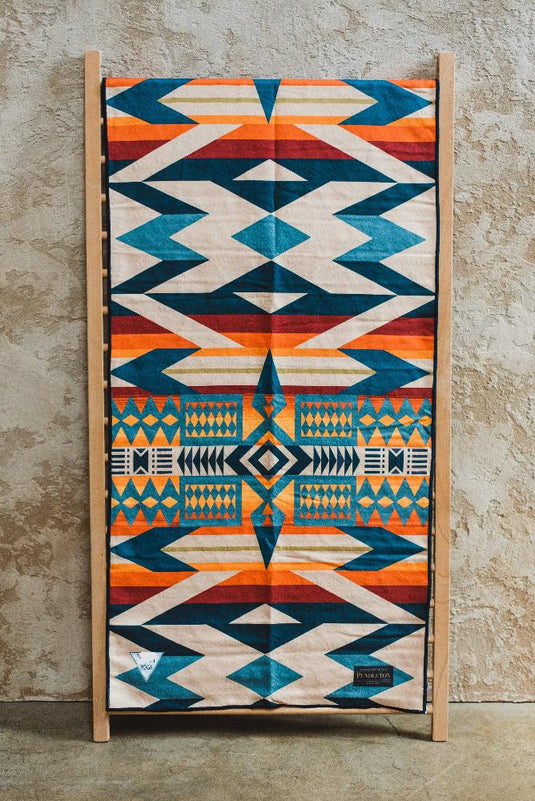 Yune Yoga - Yoga Towel Pendleton Fire Legend