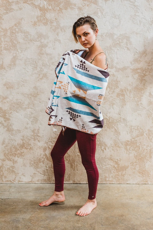Yune Yoga - Yoga Towel Pendleton White Sands