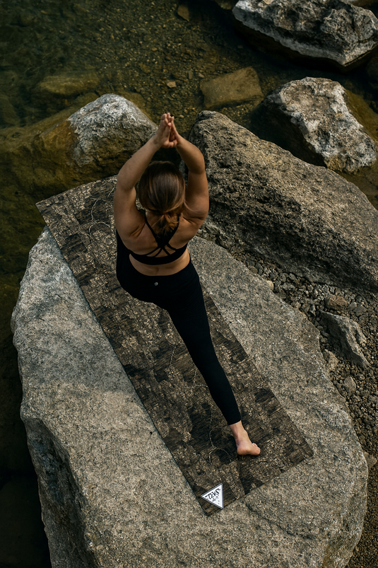 Yune Yoga - Yoga Mat | 6mm Thick | RealTree | Non-Slip | Eco Friendly | Yune Yoga | Timber Pattern