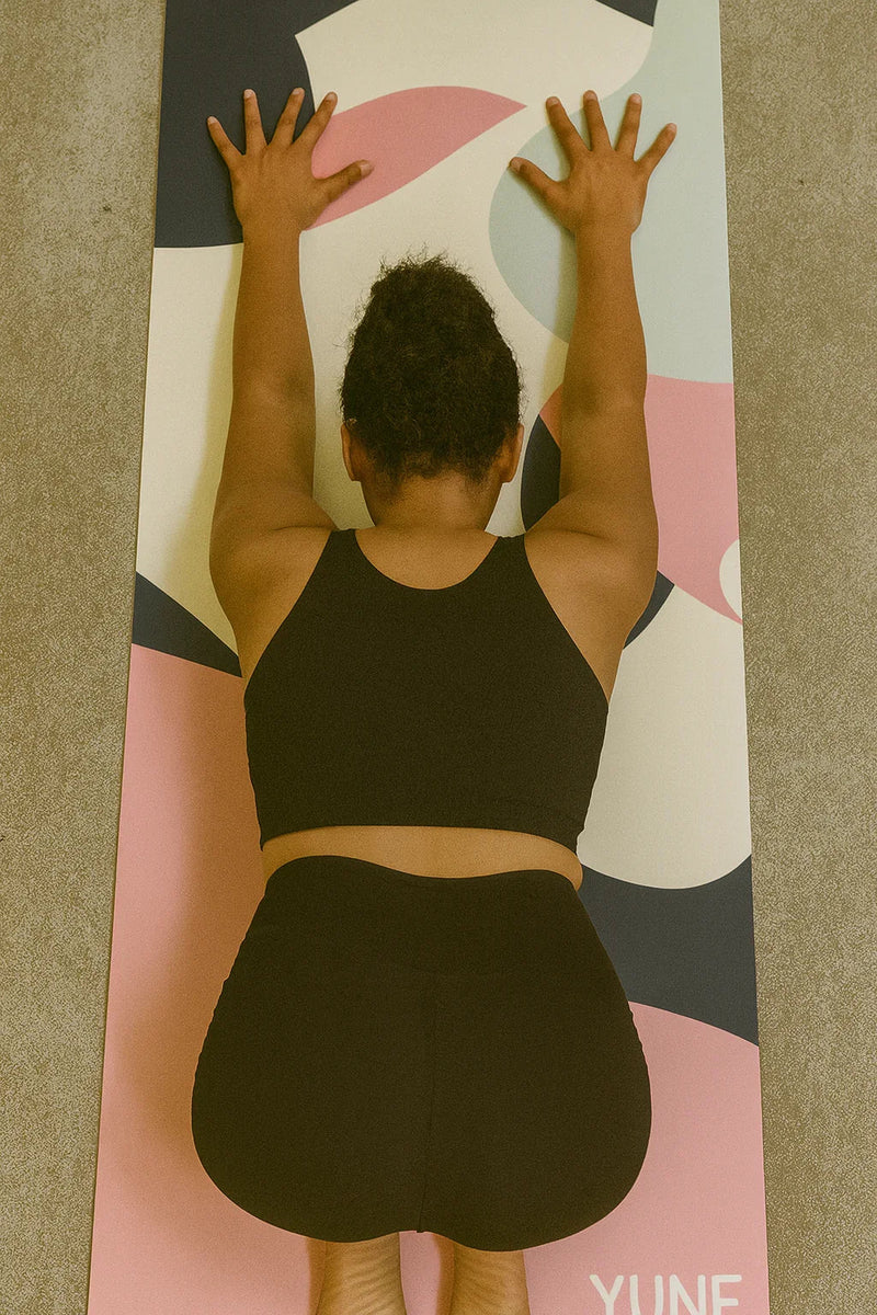 Load image into Gallery viewer, Yune Yoga - Yoga Mat | 6mm Thick | Blue | Non-Slip | Eco Friendly | Yune Yoga | Echo
