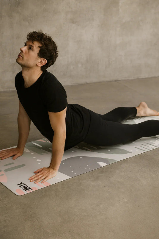 Yune Yoga - Yoga Mat | 6mm Thick | Pink | Non-Slip | Eco Friendly | Yune Yoga | Pebble