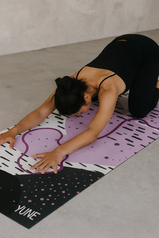 Yune Yoga - Yoga Mat | 6mm Thick | Pink | Non-Slip | Eco Friendly | Yune Yoga | Boulder.