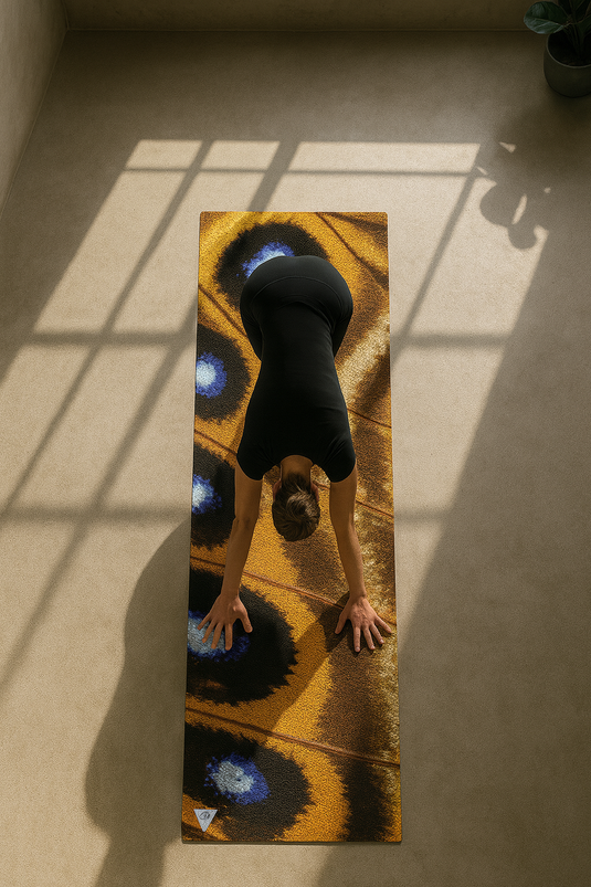 Yune Yoga - Yoga Mat | 6mm Thick | Butterfly | Non-Slip | Eco Friendly | Yune Yoga