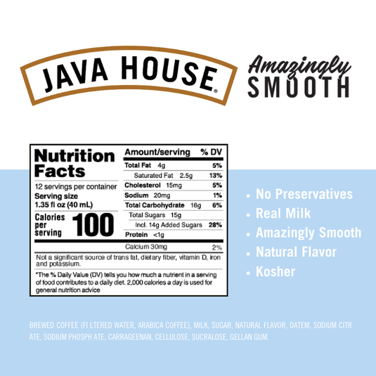 Java House - Latte Cold Brew Coffee Pods French Vanilla
