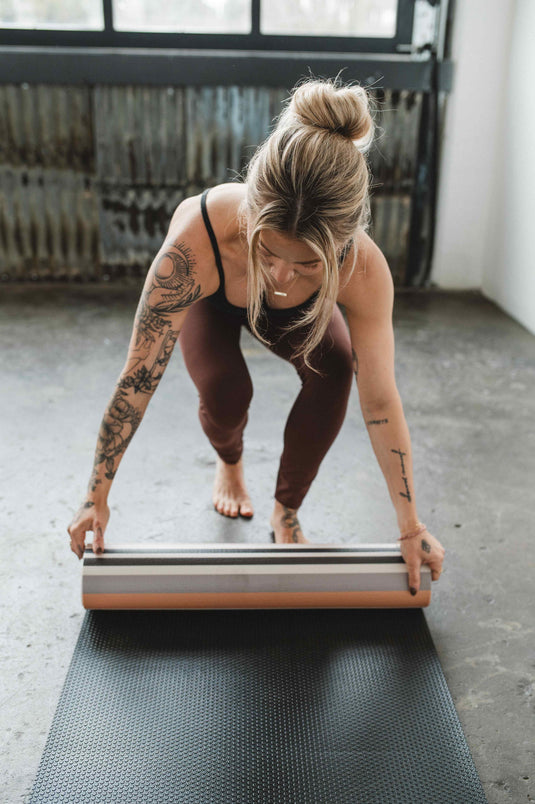 Yune Yoga - Yoga Mat | 6mm Thick | Multi Color Striped | Non-Slip | Eco Friendly | Yune Yoga | Eagles Rest
