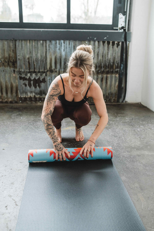Yune Yoga - Yoga Mat | 6mm Thick | Multi Color | Non-Slip | Eco Friendly | Yune Yoga | Jerome Turquoise