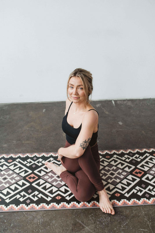 Yune Yoga - Yoga Mat | 6mm Thick | Brown | Non-Slip | Eco Friendly | Yune Yoga | Moab Rock