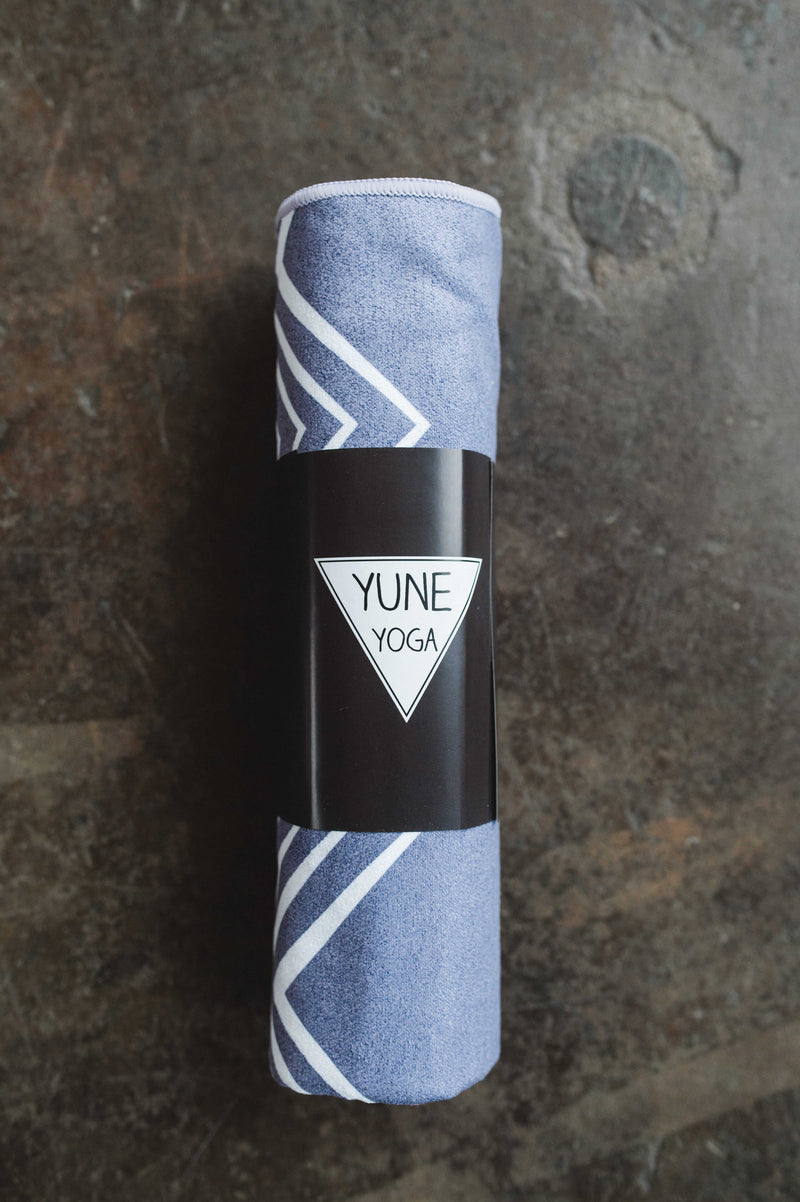 Load image into Gallery viewer, Yoga Towel | Non Slip Silicon Nubs | Absorbent Microfiber | Pink | Yune Yoga | The Cassady
