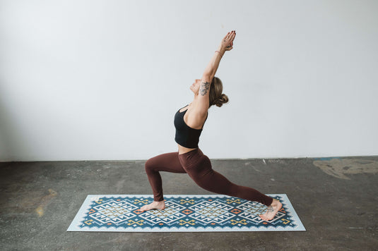 Yune Yoga - Yoga Mat | 6mm Thick | Blue | Non-Slip | Eco Friendly | Yune Yoga | Moab River