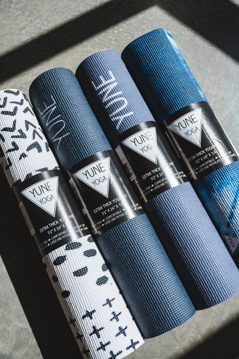 Load image into Gallery viewer, Yune Yoga - Yoga Mat | 6mm Thick | Blue Moon | Non-Slip | Eco Friendly | Yune Yoga | Alpha Centurion
