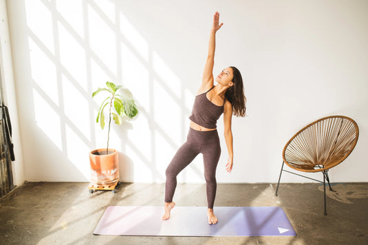 Yune Yoga - Yoga Mat | 6mm Thick | Maroon | Non-Slip | Eco Friendly | Yune Yoga | Sagittarius