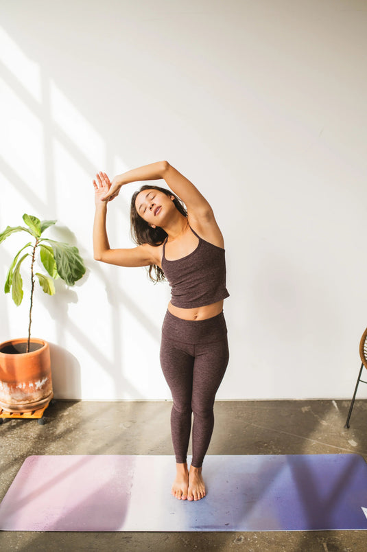 Yune Yoga - Yoga Mat | 6mm Thick | Maroon | Non-Slip | Eco Friendly | Yune Yoga | Sagittarius