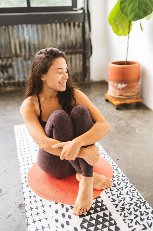 Yune Yoga - Yoga Mat | 6mm Thick | Black White | Non-Slip | Eco Friendly | Yune Yoga | Bowie