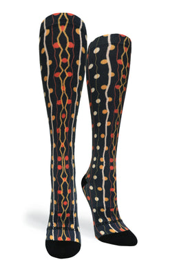 Crazy Compression - Zigzag Dots (Standard & Extra Wide)